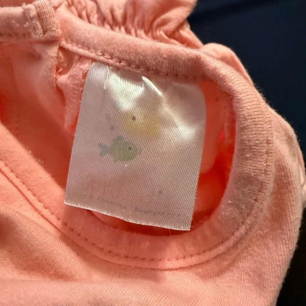 Stitchy Fish Putterly Adorable Applique Bubble Romper